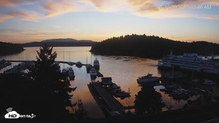 Friday Harbor - San Juan Island Live Webcam - May 12, 2026, 5:34am PDT