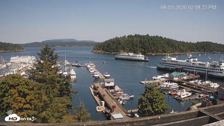 Friday Harbor - San Juan Island Live Webcam - Aug 3, 2026, 2:09pm PDT