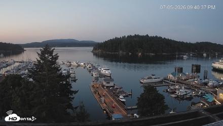 Friday Harbor - San Juan Island Live Webcam - Jul 5, 2026, 9:41pm PDT