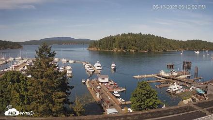 Friday Harbor - San Juan Island Live Webcam - Jun 13, 2026, 5:12pm PDT