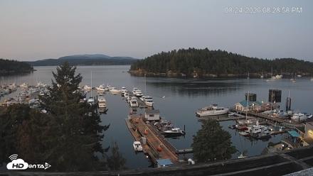 Friday Harbor - San Juan Island Live Webcam - Aug 24, 2026, 8:29pm PDT