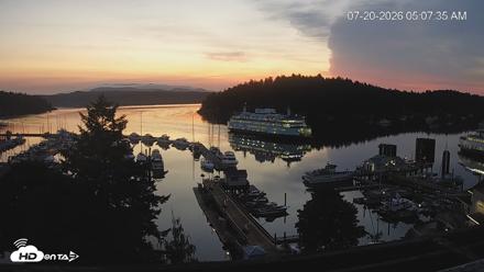 Friday Harbor - San Juan Island Live Webcam - Jul 20, 2026, 5:08am PDT