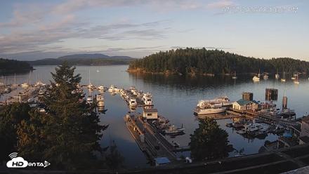 Friday Harbor - San Juan Island Live Webcam - Jul 27, 2026, 8:10pm PDT