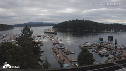 Friday Harbor - San Juan Island Live Webcam - Jul 25, 2026, 8:43pm PDT