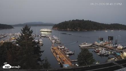 Friday Harbor - San Juan Island Live Webcam - Aug 21, 2026, 8:41pm PDT