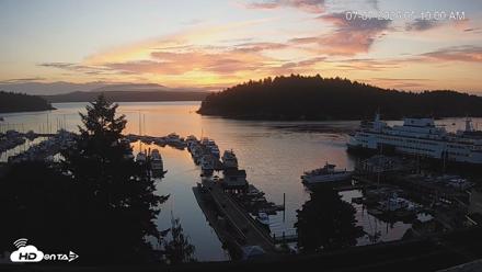 Friday Harbor - San Juan Island Live Webcam - Jul 7, 2026, 5:10am PDT