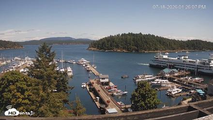 Friday Harbor - San Juan Island Live Webcam - Jul 18, 2026, 1:26pm PDT