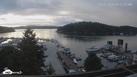 Friday Harbor - San Juan Island Live Webcam - Jun 6, 2026, 6:12am PDT