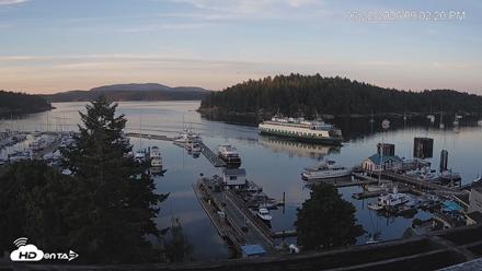 Friday Harbor - San Juan Island Live Webcam - Jun 22, 2026, 9:03pm PDT
