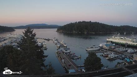 Friday Harbor - San Juan Island Live Webcam - Aug 3, 2026, 8:54pm PDT