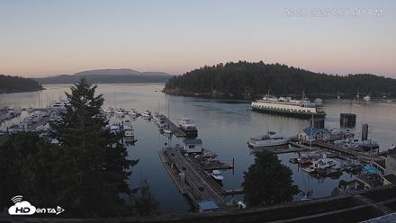 Friday Harbor - San Juan Island Live Webcam - Jun 20, 2026, 9:10pm PDT