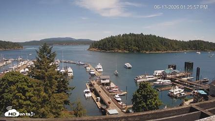 Friday Harbor - San Juan Island Live Webcam - Jun 13, 2026, 1:26pm PDT
