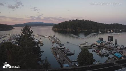 Friday Harbor - San Juan Island Live Webcam - Aug 19, 2026, 8:19pm PDT
