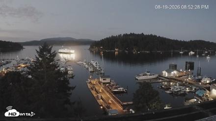 Friday Harbor - San Juan Island Live Webcam - Aug 19, 2026, 8:53pm PDT
