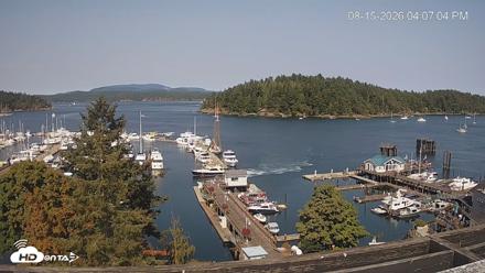Friday Harbor - San Juan Island Live Webcam - Aug 15, 2026, 4:08pm PDT