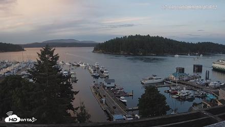 Friday Harbor - San Juan Island Live Webcam - Jul 8, 2026, 9:11pm PDT
