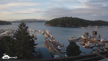 Friday Harbor - San Juan Island Live Webcam - Jul 1, 2026, 8:45pm PDT
