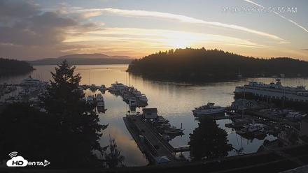 Friday Harbor - San Juan Island Live Webcam - Jul 30, 2026, 5:52am PDT