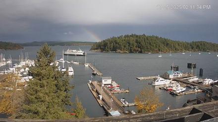 Friday Harbor - San Juan Island Live Webcam - Oct 25, 2025, 2:12pm PDT