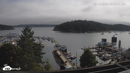 Friday Harbor - San Juan Island Live Webcam - Aug 10, 2026, 9:41am PDT