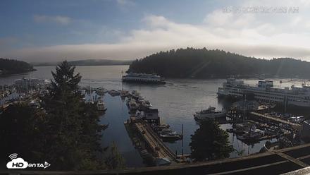 Friday Harbor - San Juan Island Live Webcam - Aug 24, 2026, 8:15am PDT