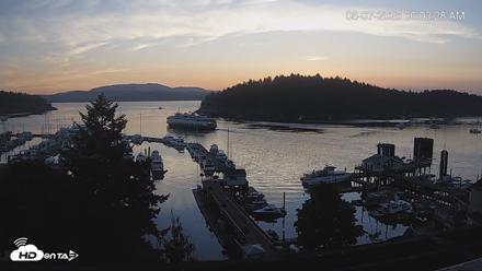 Friday Harbor - San Juan Island Live Webcam - Aug 7, 2026, 6:03am PDT