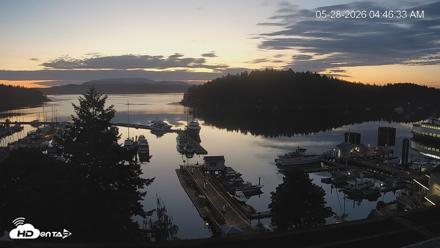Friday Harbor - San Juan Island Live Webcam - May 28, 2026, 4:47am PDT