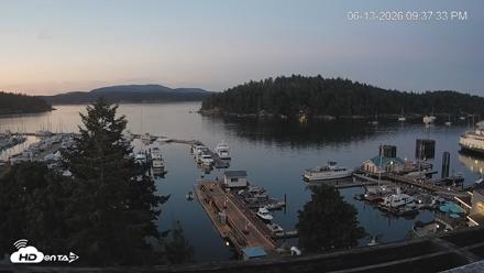 Friday Harbor - San Juan Island Live Webcam - Jun 13, 2026, 9:38pm PDT