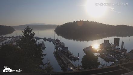 Friday Harbor - San Juan Island Live Webcam - Jul 22, 2026, 6:50am PDT