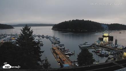 Friday Harbor - San Juan Island Live Webcam - Aug 15, 2026, 5:46am PDT