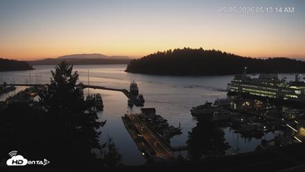 Friday Harbor - San Juan Island Live Webcam - May 5, 2026, 5:13am PDT