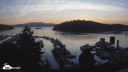 Friday Harbor - San Juan Island Live Webcam - Aug 7, 2026, 6:05am PDT