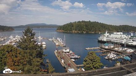 Friday Harbor - San Juan Island Live Webcam - Aug 19, 2026, 4:09pm PDT