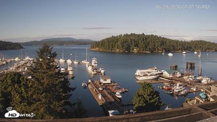 Friday Harbor - San Juan Island Live Webcam - Jun 29, 2026, 7:08pm PDT