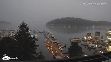 Friday Harbor - San Juan Island Live Webcam - Jul 2, 2026, 9:50pm PDT
