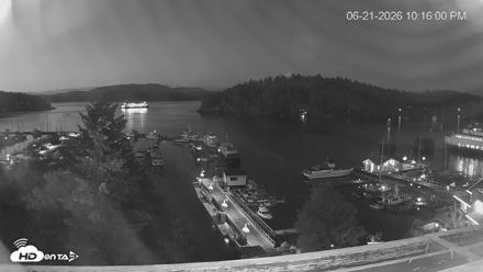 Friday Harbor - San Juan Island Live Webcam - Jun 21, 2026, 10:16pm PDT