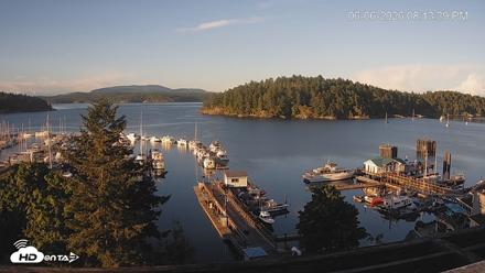 Friday Harbor - San Juan Island Live Webcam - Jun 6, 2026, 8:14pm PDT