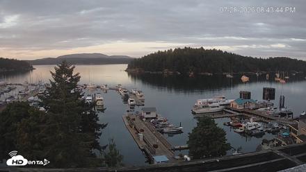 Friday Harbor - San Juan Island Live Webcam - Jul 28, 2026, 8:44pm PDT