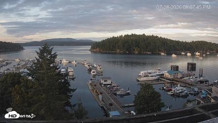 Friday Harbor - San Juan Island Live Webcam - Jul 28, 2026, 8:08pm PDT