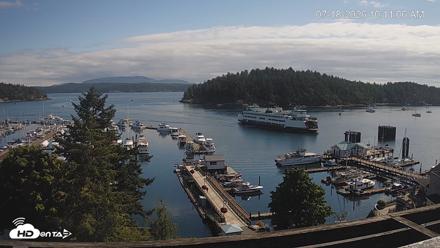 Friday Harbor - San Juan Island Live Webcam - Jul 18, 2026, 10:11am PDT