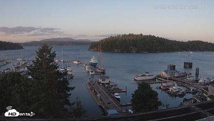 Friday Harbor - San Juan Island Live Webcam - May 29, 2026, 8:46pm PDT