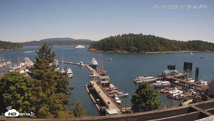 Friday Harbor - San Juan Island Live Webcam - May 31, 2026, 12:29pm PDT