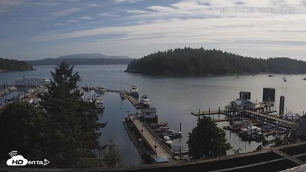 Friday Harbor - San Juan Island Live Webcam - May 18, 2026, 9:07am PDT