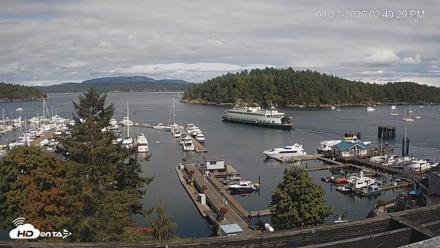 Friday Harbor - San Juan Island Live Webcam - Aug 23, 2026, 2:44pm PDT