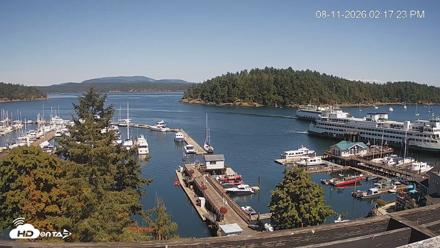 Friday Harbor - San Juan Island Live Webcam - Aug 11, 2026, 2:18pm PDT