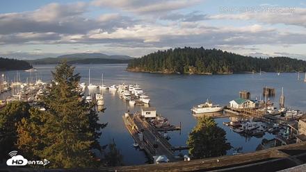 Friday Harbor - San Juan Island Live Webcam - Aug 1, 2026, 7:46pm PDT