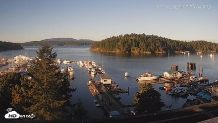 Friday Harbor - San Juan Island Live Webcam - Jul 31, 2026, 7:56pm PDT