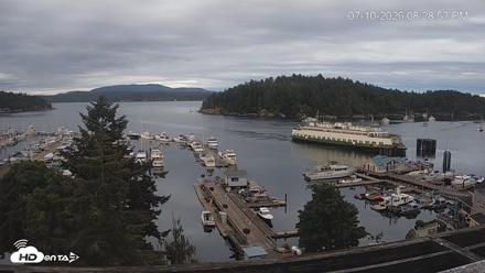 Friday Harbor - San Juan Island Live Webcam - Jul 10, 2026, 8:29pm PDT