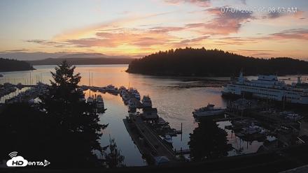 Friday Harbor - San Juan Island Live Webcam - Jul 7, 2026, 5:09am PDT