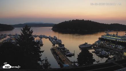 Friday Harbor - San Juan Island Live Webcam - Aug 25, 2026, 5:58am PDT